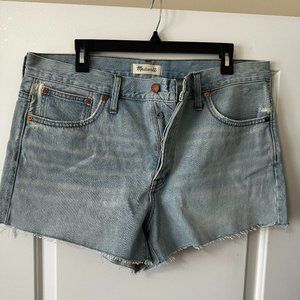 Madewell Relaxed Denim Shorts, Size 31